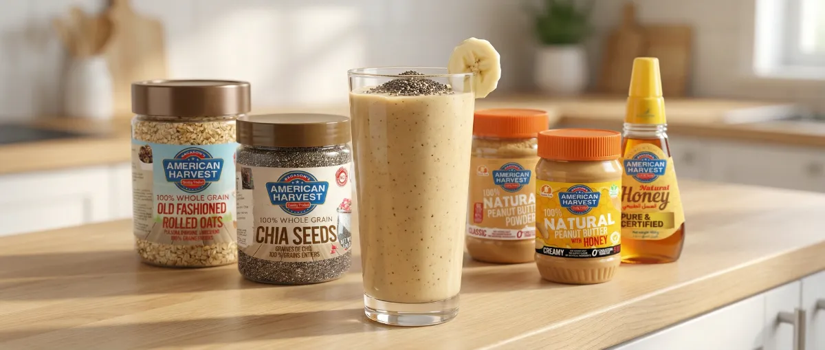 Creamy Peanut Butter Banana Smoothie