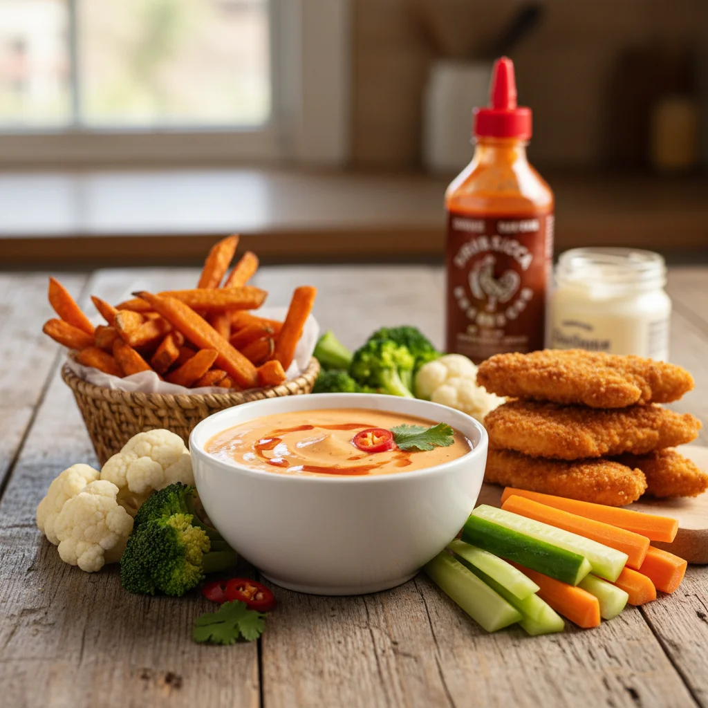 Spicy Sriracha Mayo Dipping Sauce