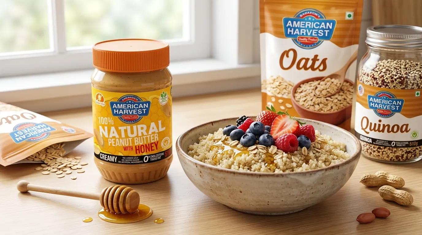 American Harvest Natural Peanut Butter with Chia Seeds
