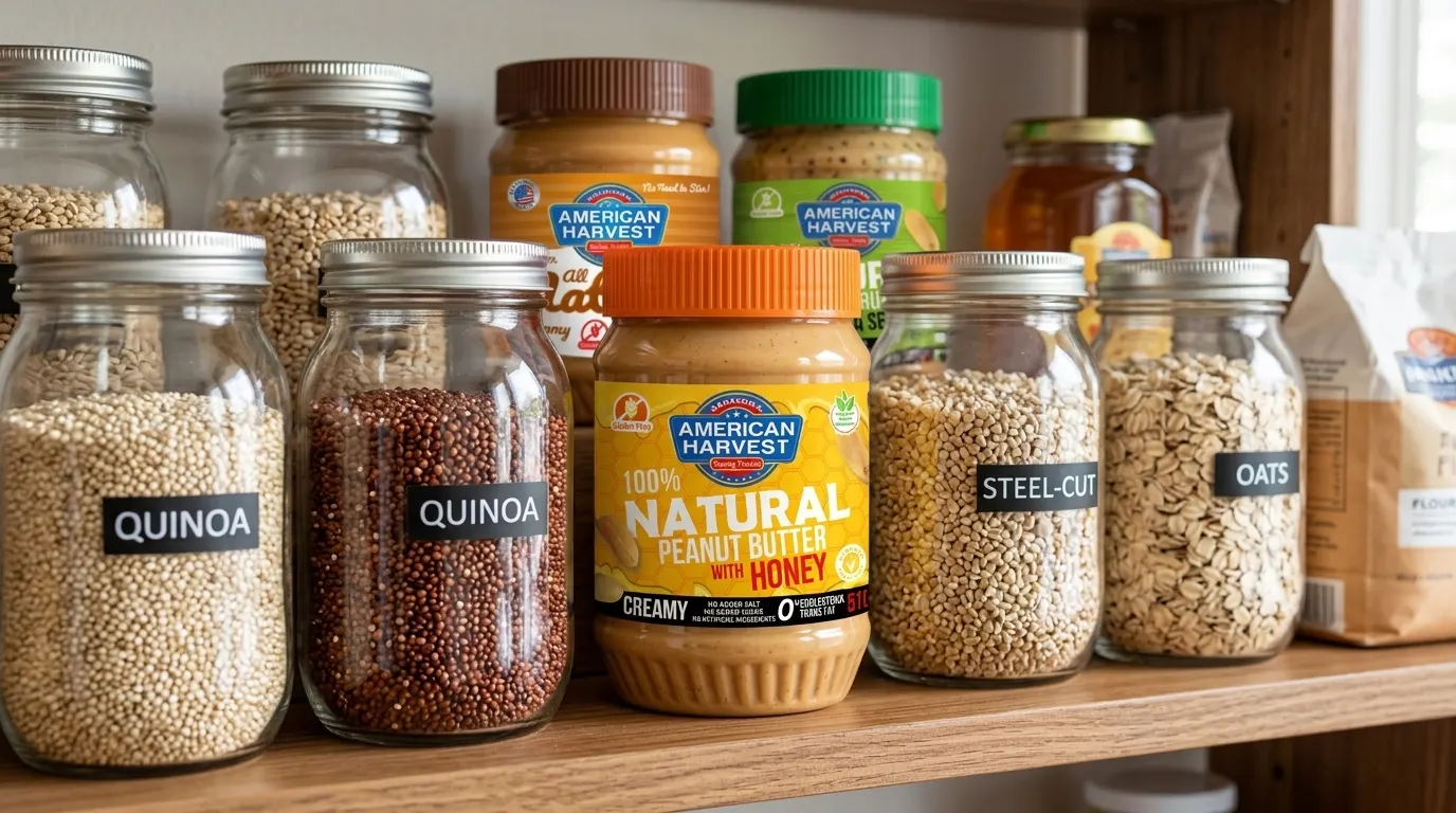 American Harvest Natural Peanut Butter with Honey