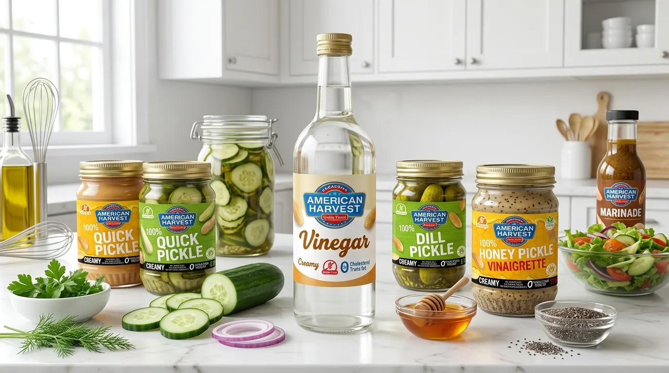 Vinegar in the Kitchen: Pickles, Dressings, Marinades