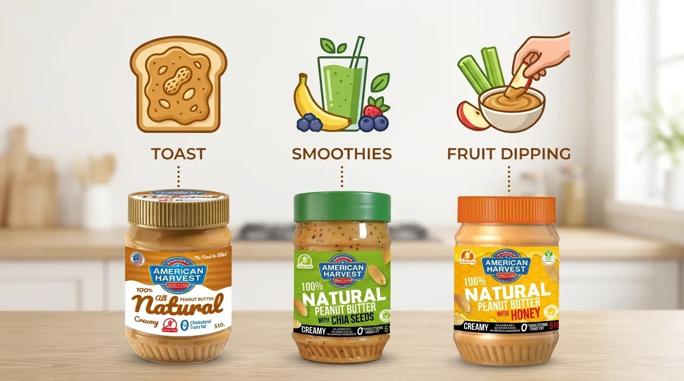 Ways to use peanut butter