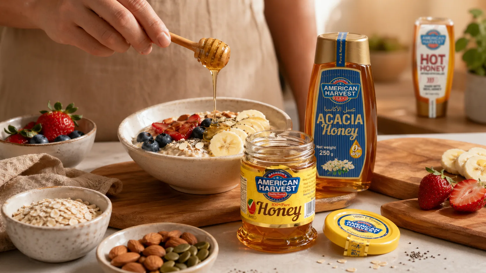 Natural Honey Benefits: Your Complete Wellness Guide ingredient and prep scene
