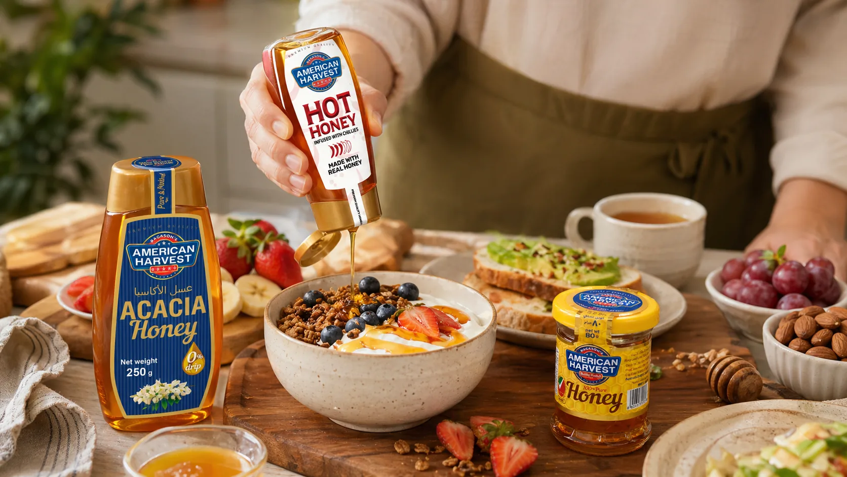 Natural Honey Benefits: Your Complete Wellness Guide serving scene