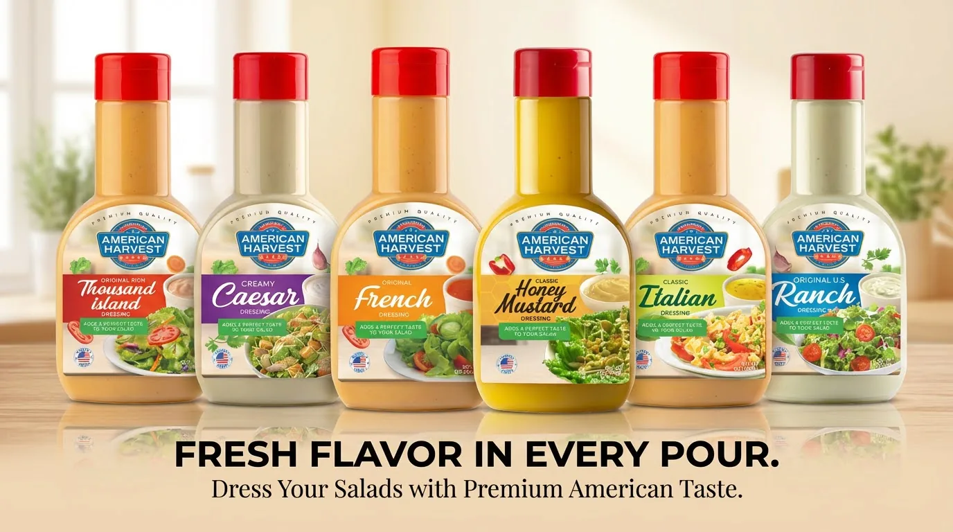 American Harvest sauces and dressings for Creamy Caesar Dressing (No Anchovies)