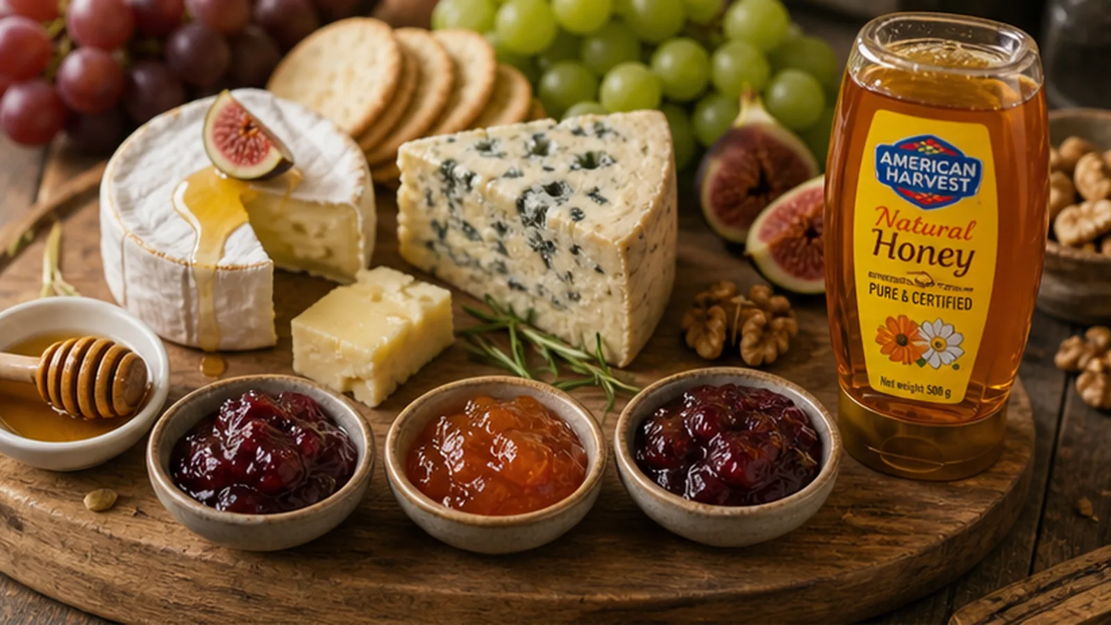 395 Cheese Board Three Jam Pairings Scene 2