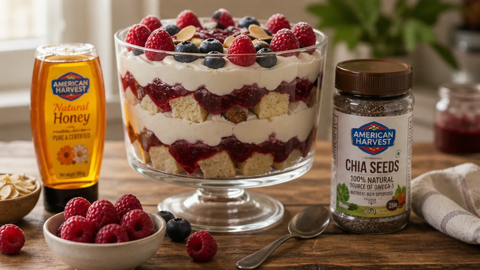 441 Summer Berry Jam Trifle Scene 1