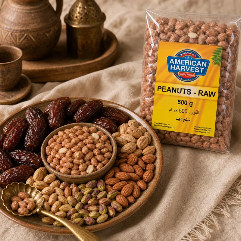 Platter of medjool dates and nuts