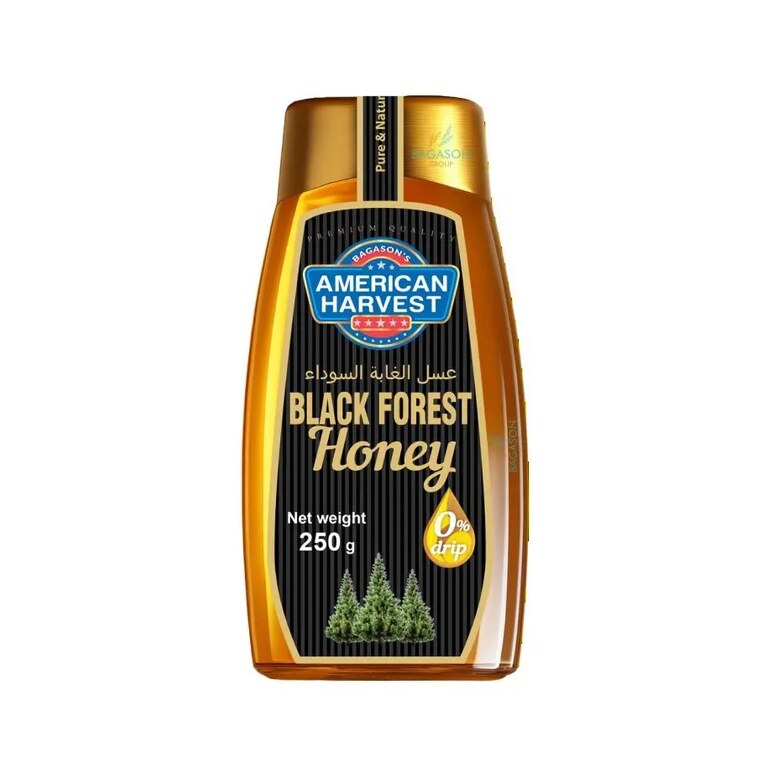 AH Black Forest Honey Squeeze Jar (12x250g)
