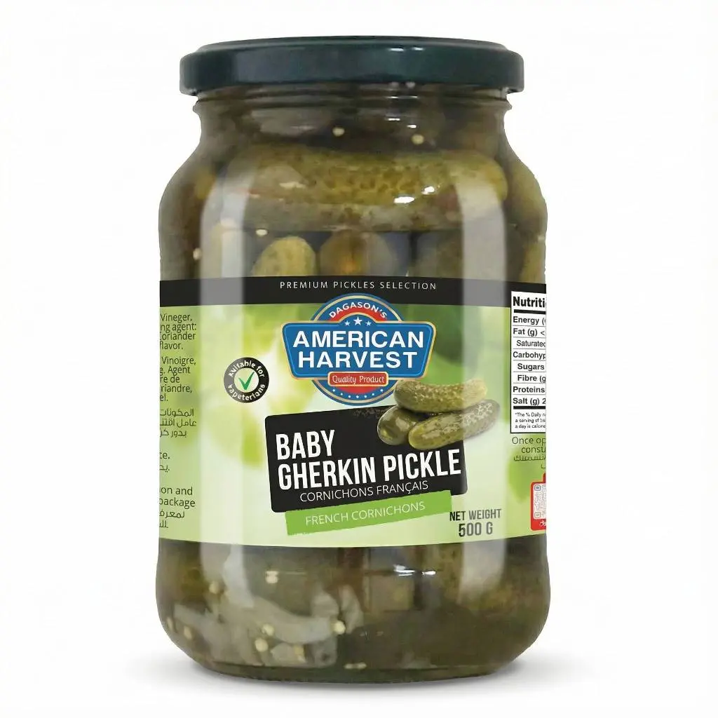 AH Baby Gherkins Pickle French Cornichons (12x500g)