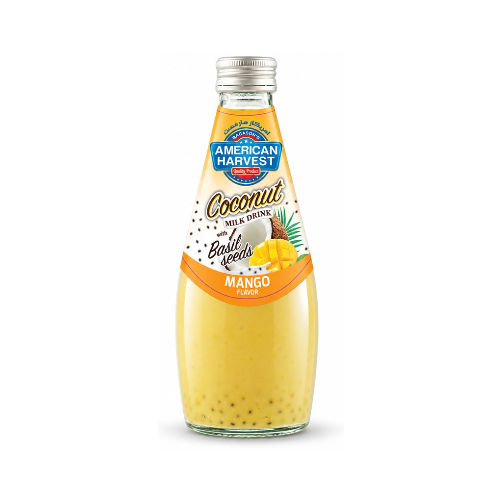 AH Coconut Milk Mango With Basil Seed (24x290ml)