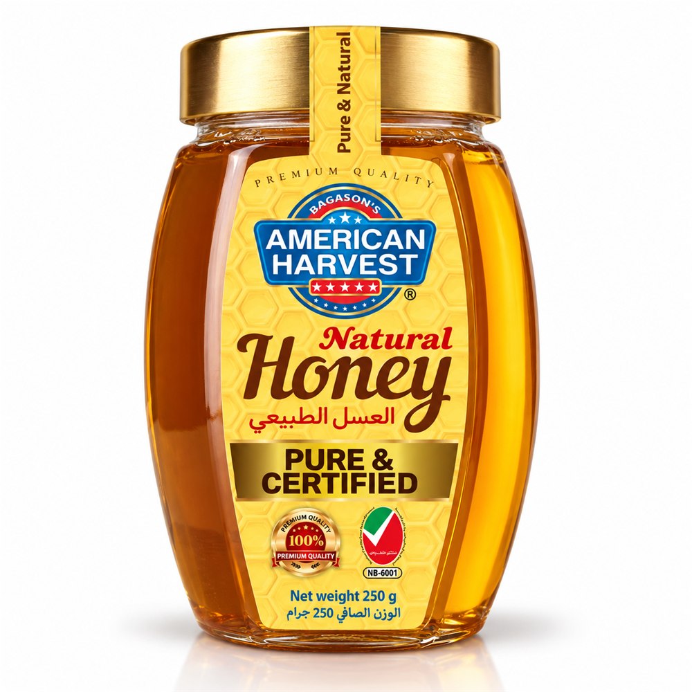 AH Honey Hexa Jar(24x250g)