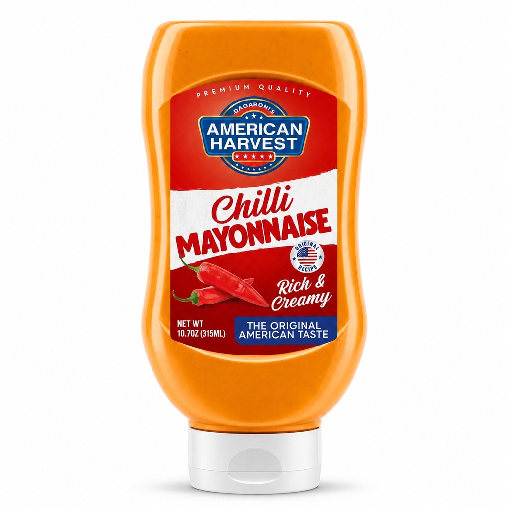 AH Mayonnaise - Chilli Down Squeeze (24x315ml)
