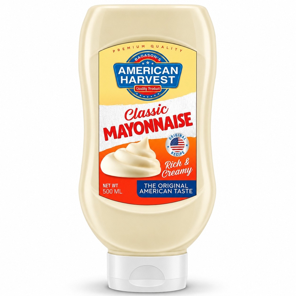 AH Original Mayonnaise Squeeze (12x500ml)