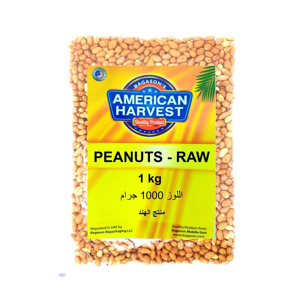 AH PEANUTS RAW 1KG