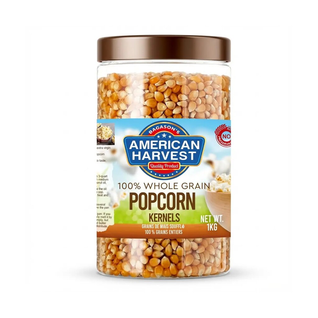AH POPCORN KERNELS - USA (12x1kg) JAR
