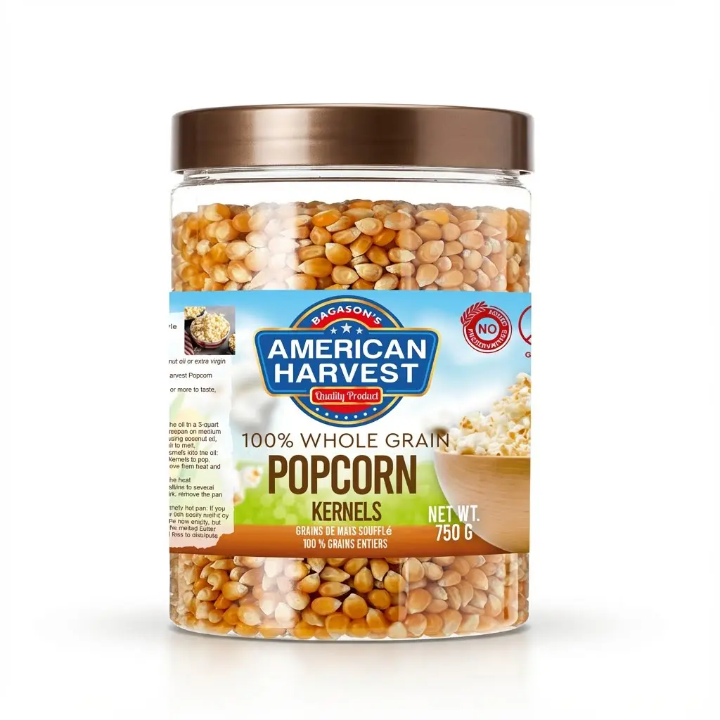 AH POPCORN KERNELS - USA (24x850g) JAR