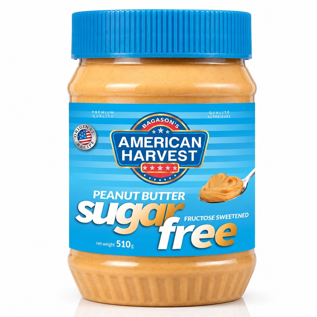 AH Peanut Butter Sugar Free (12x510g)
