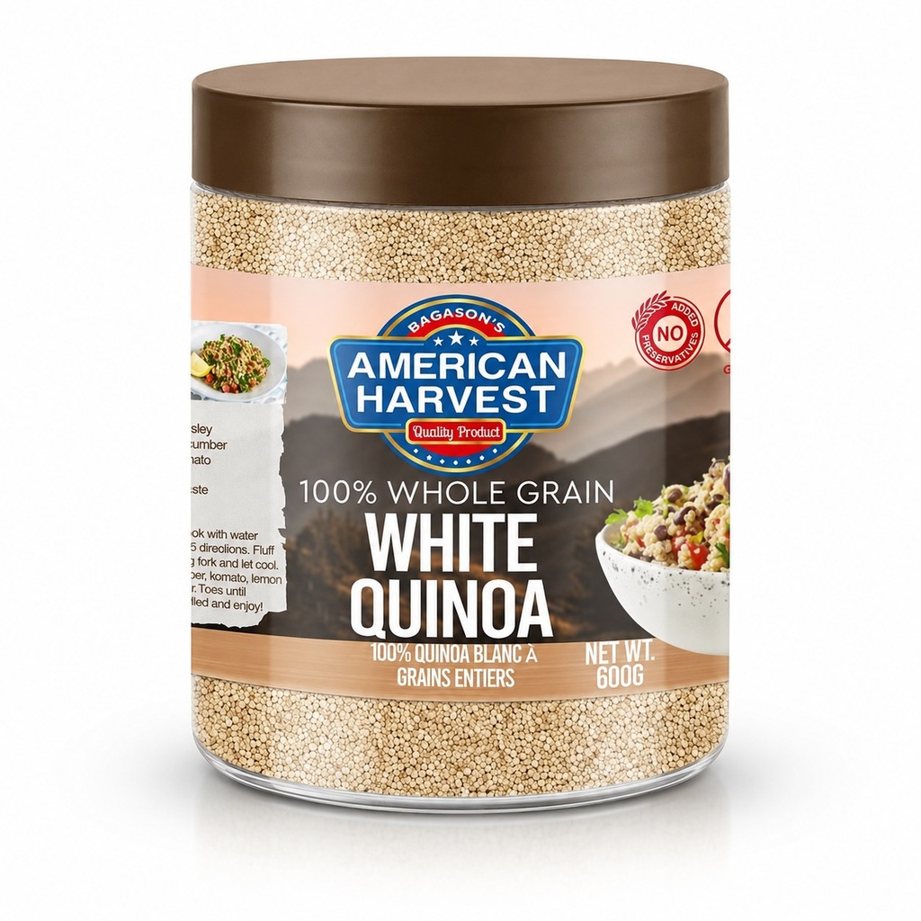 AH Quinoa - White Jar (24x600g)