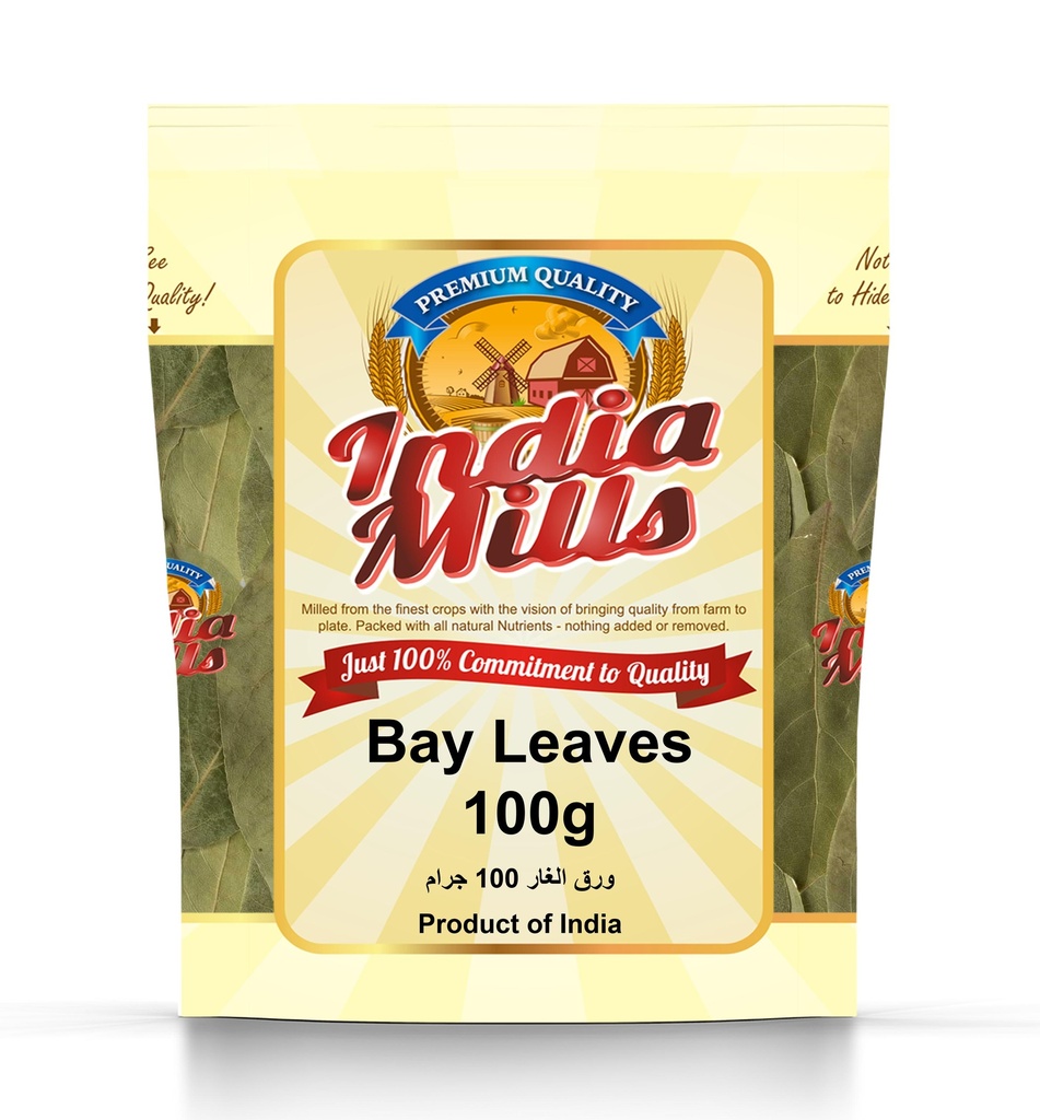 INDIA MILLS BAY LEAVES (24x100G)