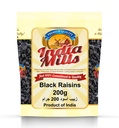 INDIA MILLS BLACK RAISINS (KISMISH) (20X200GM)