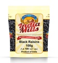 INDIA MILLS BLACK RAISINS (KISMISH) 24x100GMS
