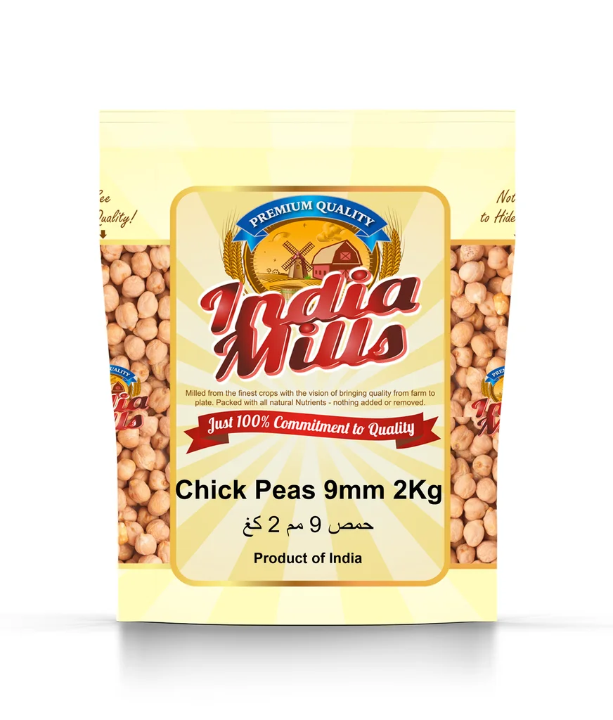 INDIA MILLS CHICK PEAS 9MM (12x2Kg)
