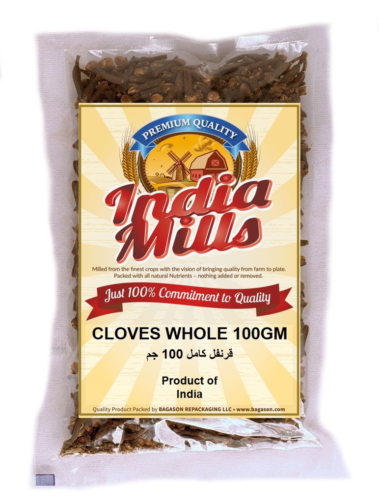 INDIA MILLS CLOVES WHOLE (24X100GM)
