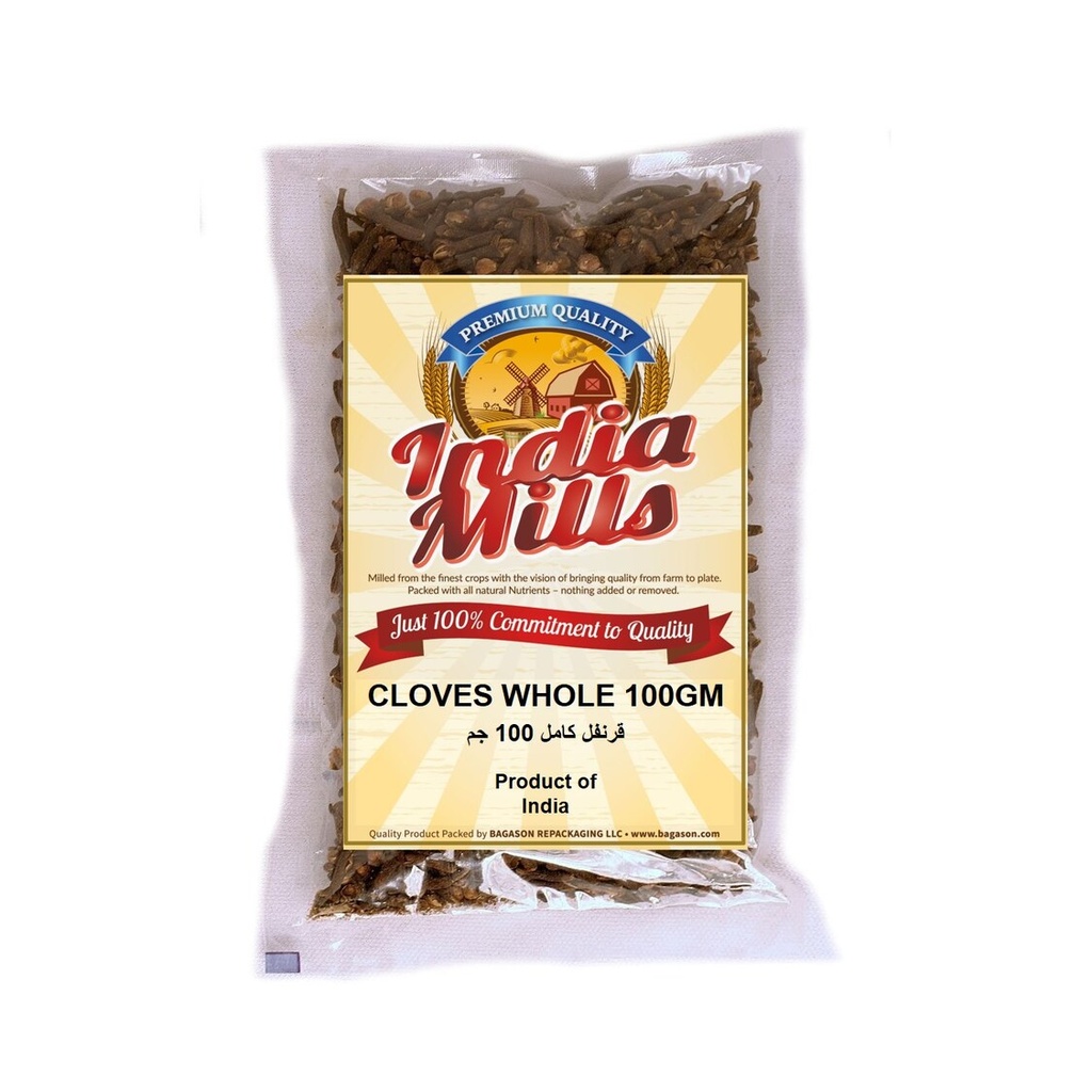 INDIA MILLS CLOVES WHOLE (24X100GM)