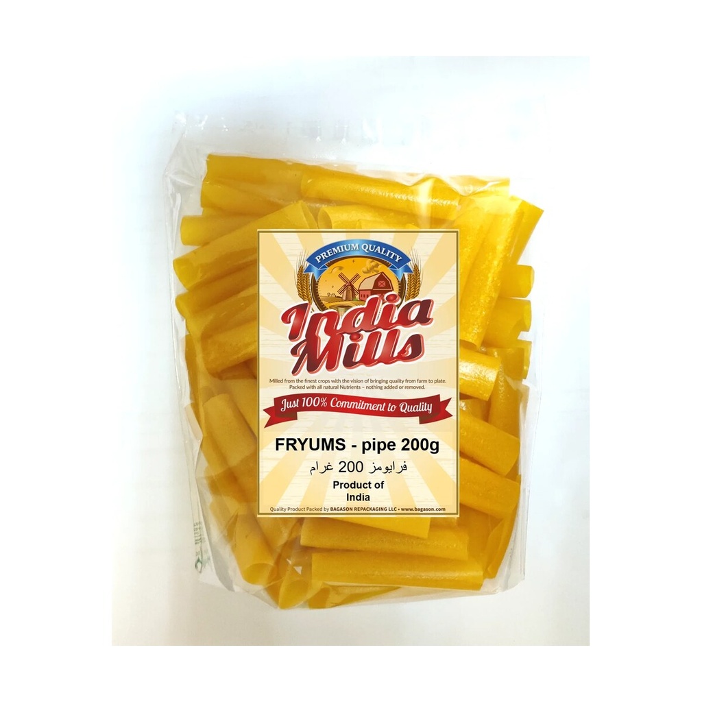 INDIA MILLS FRYUMS-PIPE (24x200g)
