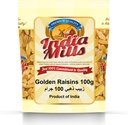 INDIA MILLS GOLDEN RAISINS (KISMISH) (24X100GM)