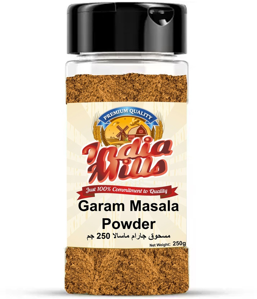 INDIA MILLS Jar GARAM MASALA POWDER (24x250g)