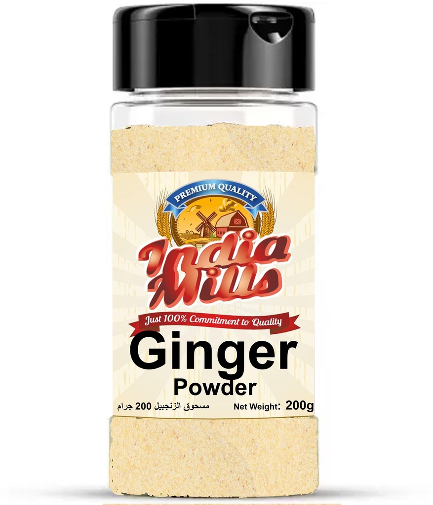 INDIA MILLS Jar GINGER POWDER (24x200g)