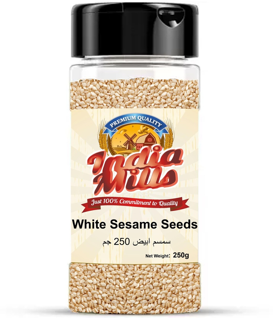 INDIA MILLS SESAME SEEDS JAR 250G