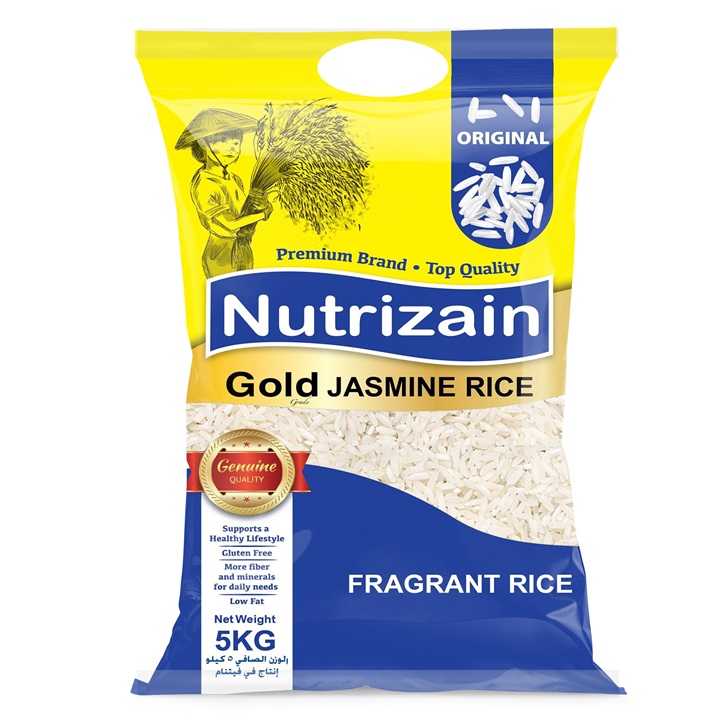 NUTRIZAIN GOLD JASMINE RICE (5x5KG)