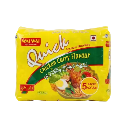 Wai Wai Quick Chicken Curry (12x5x75Gm)