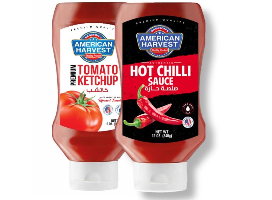 AH Chilli Sauce + Tomato Ketchup 2x340 gms