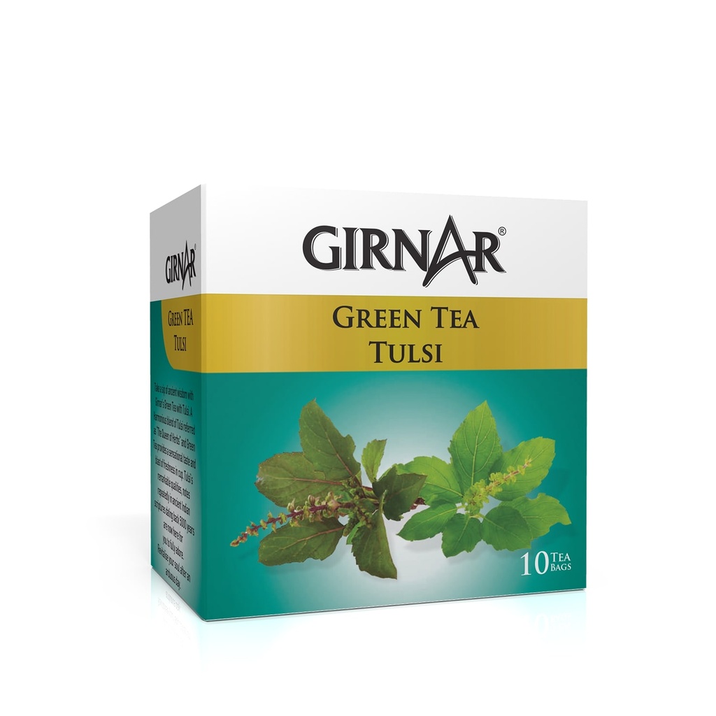 Girnar Green Tea Tulsi(10 TeaBags)(24x12g)