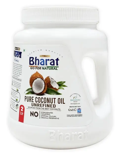 Bharat Pure Coconut Oil (6x2L)