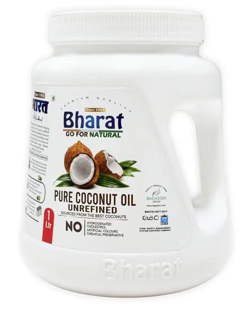 Bharat Pure Coconut Oil (12x1L)
