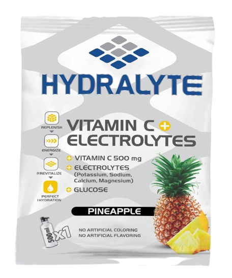 Hydralyte Electrolyte Powder Pineapple (300x10g)