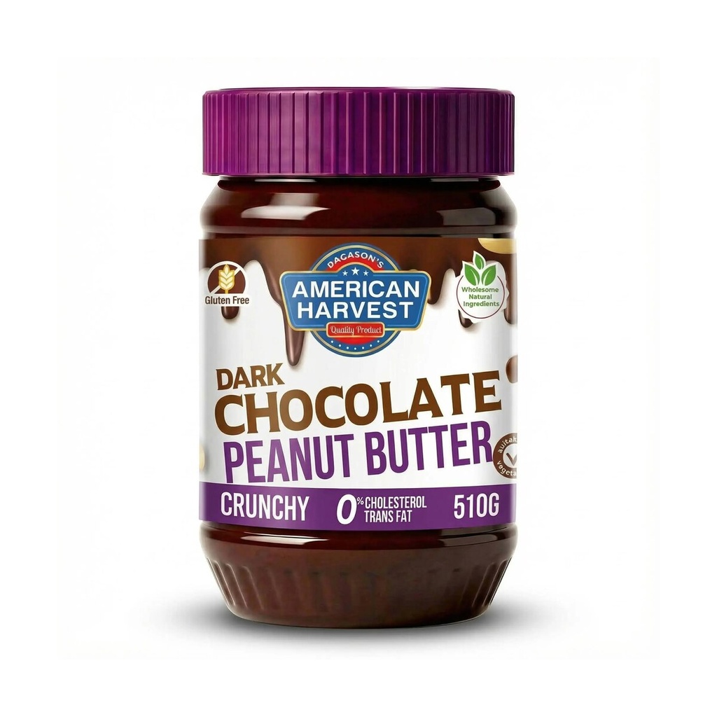 AH Chocolate Peanut Butter Crunchy (12x510g)