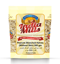 INDIA MILLS	Peanuts Blanched Halves (Without Skin) (24x500G)
