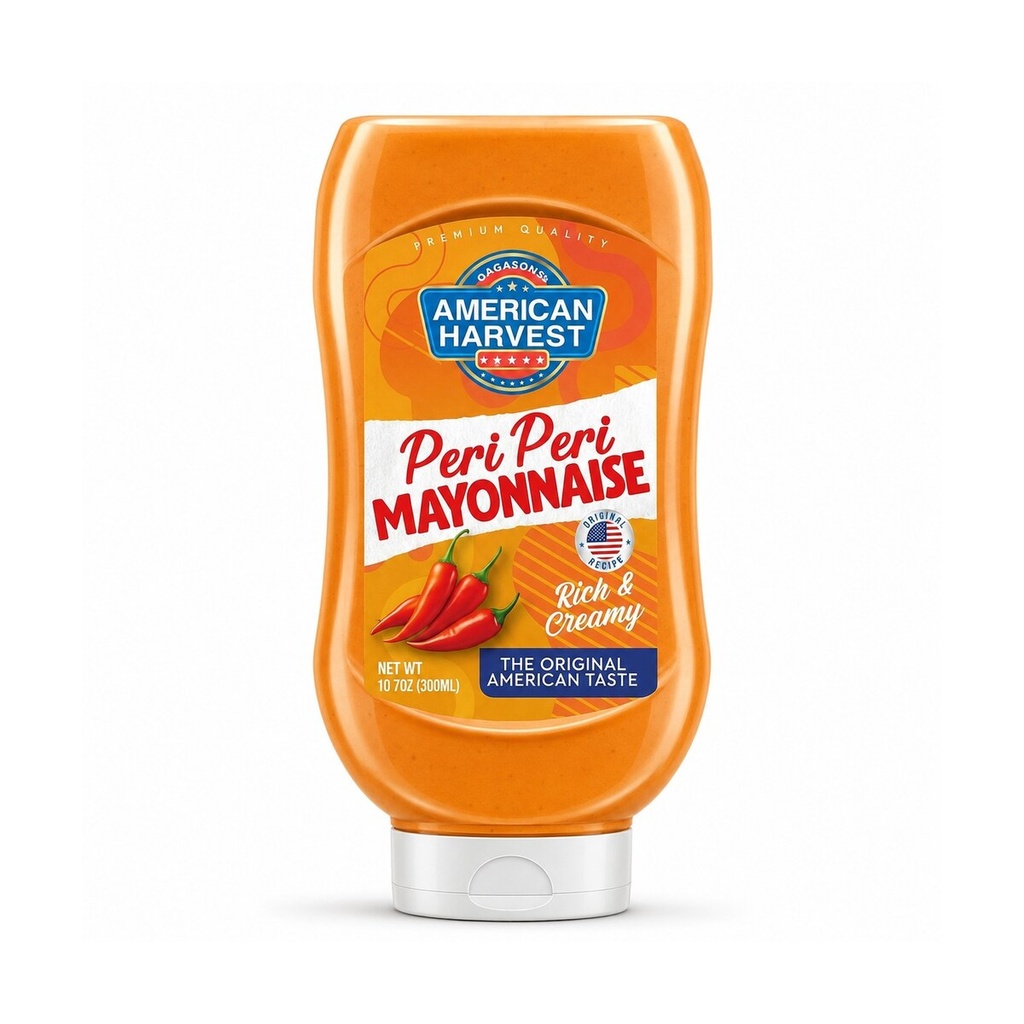AH Mayonnaise - Peri Peri Down Squeeze (24x300ml)