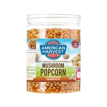 AH Mushroom Popcorn Kernels - USA (24x700g) JAR