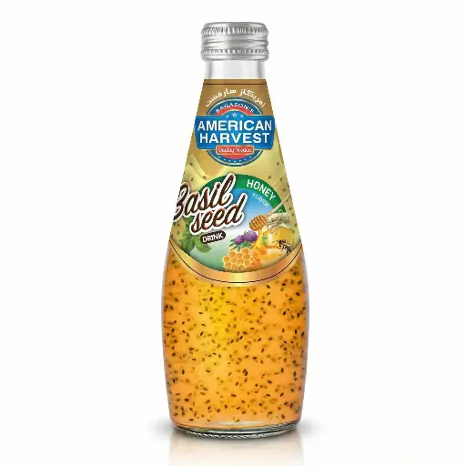 [AH-21] AH Basil Seed Drink Honey (24x290ml)