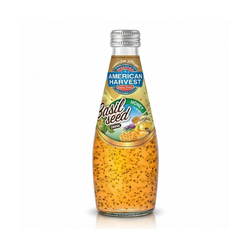 [AH-21] AH Basil Seed Drink Honey (24x290ml)