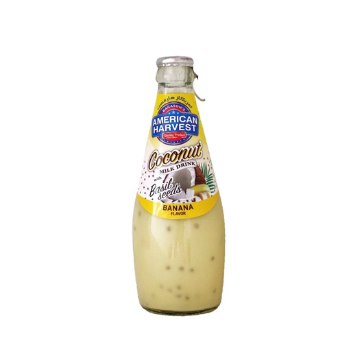 [AH-6] AH Coconut Milk Banana With Basil Seed (24x290ml)