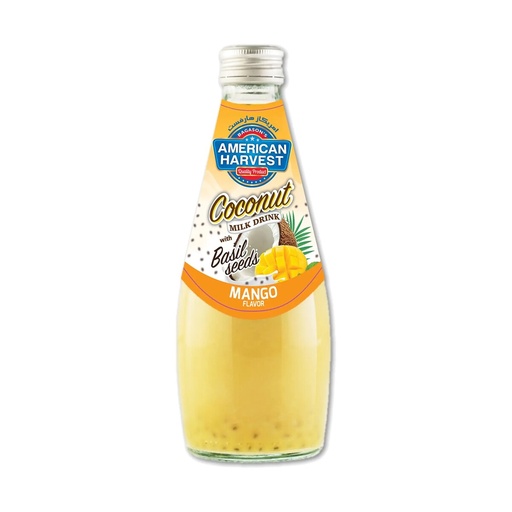 [AH-9] AH Coconut Milk Mango With Basil Seed (24x290ml)