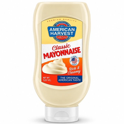[AH-158] AH Original Mayonnaise Squeeze (12x500ml)
